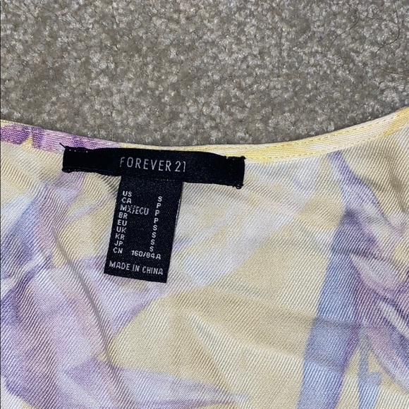 Yellow button up blouse - Picture 2 of 2